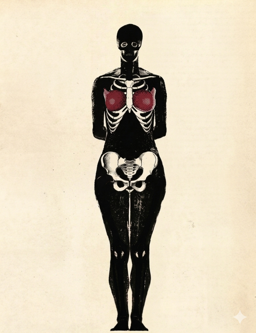 Second breast image effect