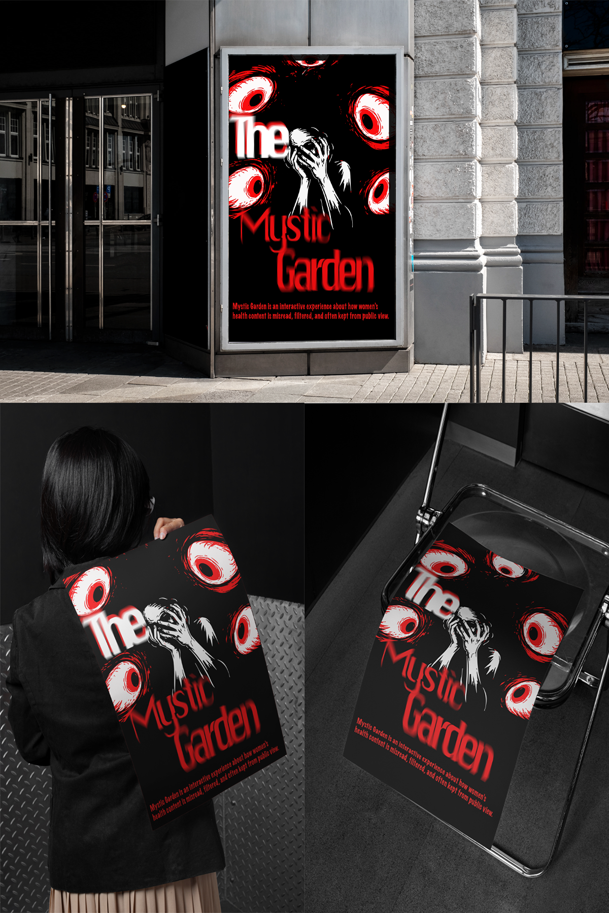 Offline concept poster